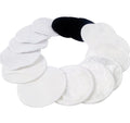 3layers Finger Pocket Pad  Beauty Skin Care Pads Soft Bamboo Fiber Face Clean Make up Skincare Tool