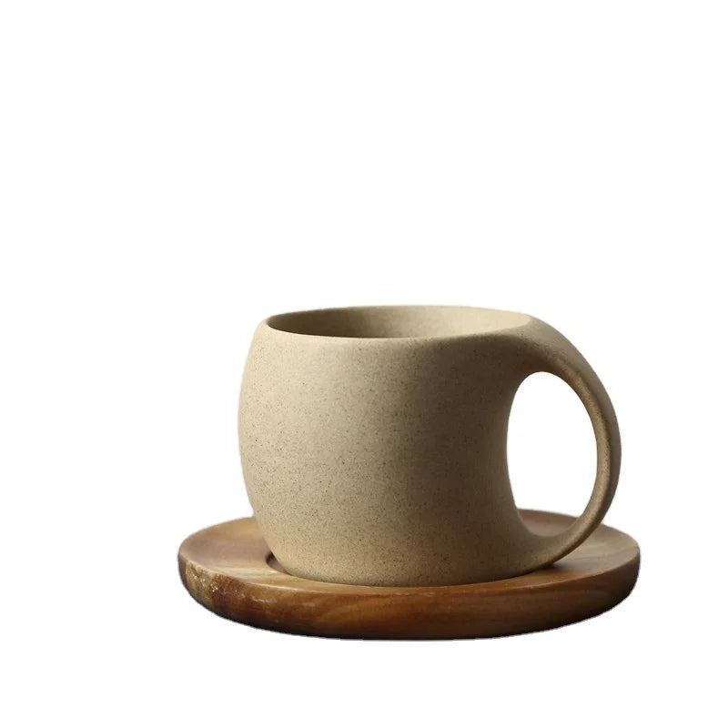 Madou Handmade Unique Bone China Coffee Mugs 220ml Personalized Contemporary Luxury Vintage Design Box Packaging