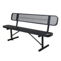 Cheap Outdoor Park Expanded Metal Mesh Bench Seat Outside Street Steel Sitting Bench Seating Public Garden Patio Bench Chair