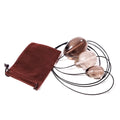 HY New material Natural Smoky Quartz Kegel Certified Yoni Eggs Set Massage Eggs drilled gift