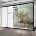 PDLC Smart Tint Privacy Partition Self-Adhesive Pdlc With Remote Tuya Smart Home Glass Frost Clear Tint with Frosted Switch