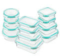 12Piece BPA Free & Leak Proof Glass Food Storage Containers Meal Prep Containers with Lids Airtight  Bento Boxes