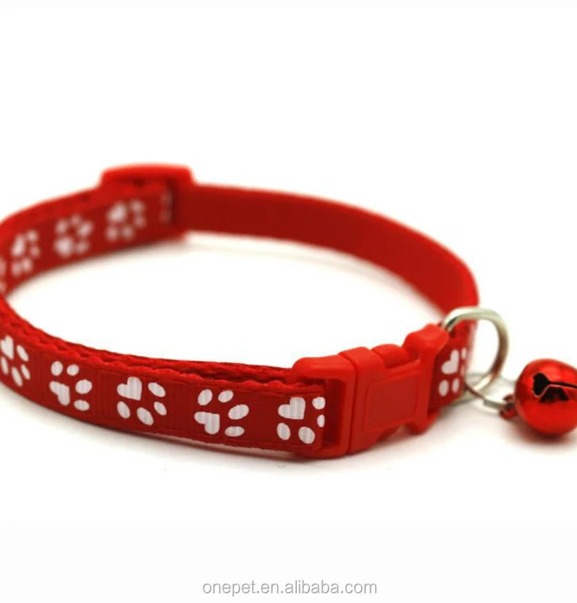 Pet Collar Accessories Wholesale Small Animal Cat Dog Necklace Dog Collar With Bell