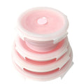 Factory Outlet Fiambrera De Silicone 4 Pcs Collapsible Container Silicon Lid Collapsible Custom Platinum Silicone Food Container
