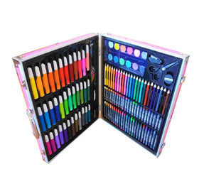 School Supplier 150 Pieces Kit Art Creative Set Customized Stationery with Aluminum Case