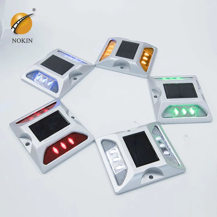 Solar Led Flash Pavement Marker Light for Highway Safety Solar Cat Eyes Parks and Gardens Aluminum LED Solar Road Stud