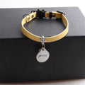 Customized Buckle PU Cute Decorate Pendant Safety Cat Collar with Bell