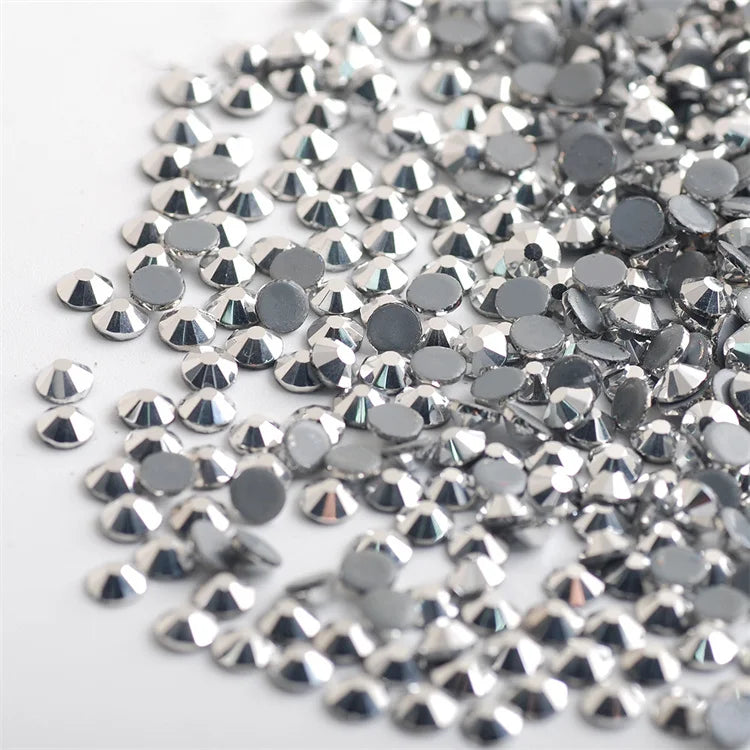 Hisenlee SS16 3D Crystal Flatback Iron Rhinestones 1440Pcs/Bag Hotfix Hotfix for Wedding Shoes Clothes Nails-Glass Material