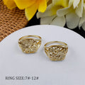 hawiian jewelry wholesaler Plumeria Flower Gold Ring Hawaiian Pearl Jewelry Rings for Women 2020