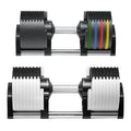 Hot Sale Home Weightlifting 2kg Increments 20kg 32kg 36kg 40kg 43kg 80lb 90lb Adjustable Dumbbell Weights with Rack