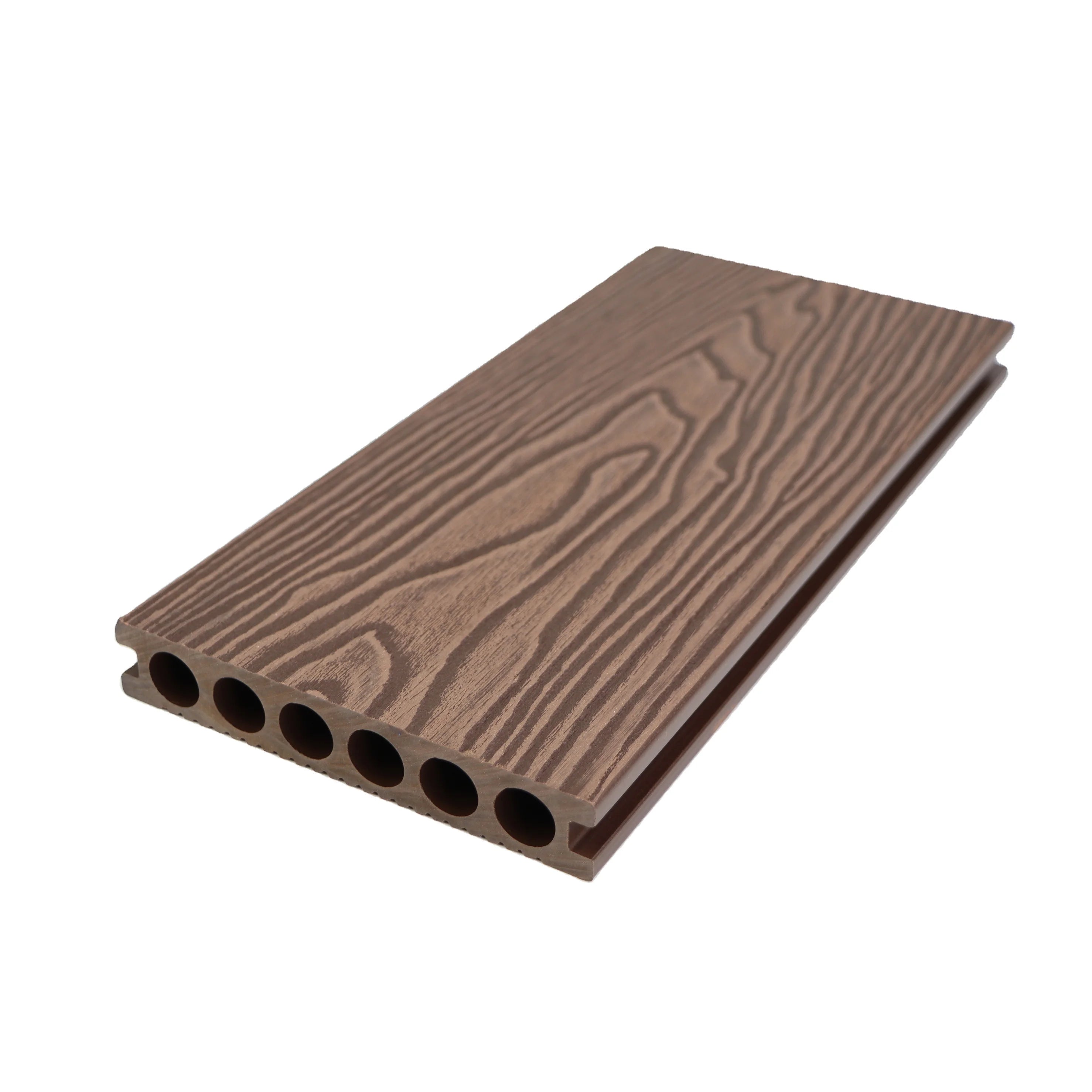 Wpc Decking 3d Embossed Wood Grain Outdoor Wooden Plastic Composite Flooring