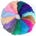 15-66CM 1 Pack 50 PCS Ostrich Large Drab Feathers for Gatsby Centerpiece Supply and Wedding Feathers