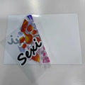 Removable Transparent Glass Stickers Electrostatic Vinyl Sticker Static Cling Sticker MegaBDM