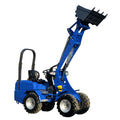 Hydraulic Mini Front Loader Farmyard Garden Tractor New China Max Unique Electric Wheel Loader 600KG Rated Load Huade Pump