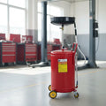 MR9076 Portable 20 Gallon Waste Oil Receiver Tank Air Operated Evacuation Unit Oil Drain for Automotive Repair