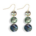 2026 Hot Sale Mother of Pearl Shell Earrings Newset Design Cute Small Round Pendant Ladies Earrings Women Jewelry