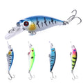 Wholesale MI017 6.5cm 5g Artificial Hard Plastic Bait Minnow Fishing Lures for Bass Trout