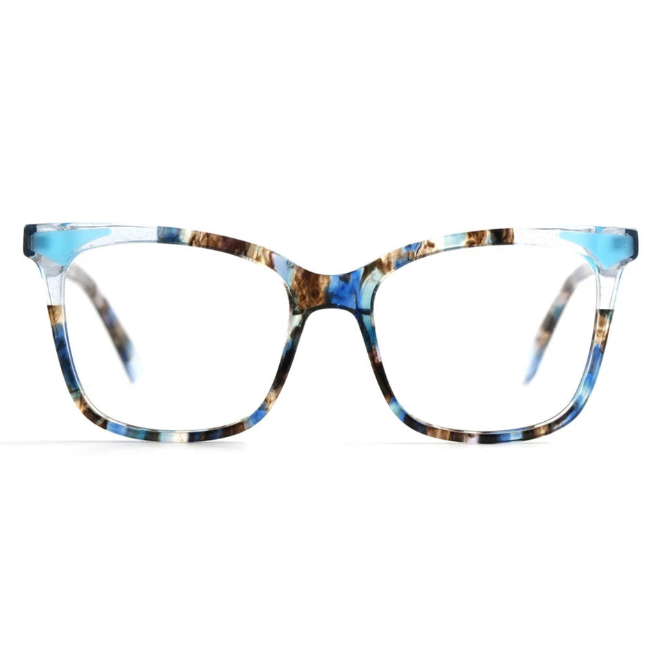 FP2012 Fashionable Italy Designer 2023 Eyeglass Frame Acetate Eyewear Optical Frame in Stock