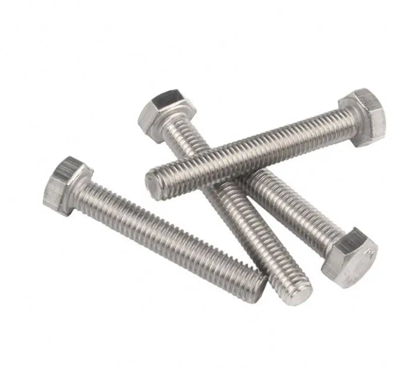 Factory Wholesale  Hot Sale Hex Head Bolts Auto Parts Stainless Steel Hex Head Bolts with Reply Quickly