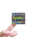 3D Hologram Label Sheet Hologram Security Sticker Custom logo Holographic for Water Beverage