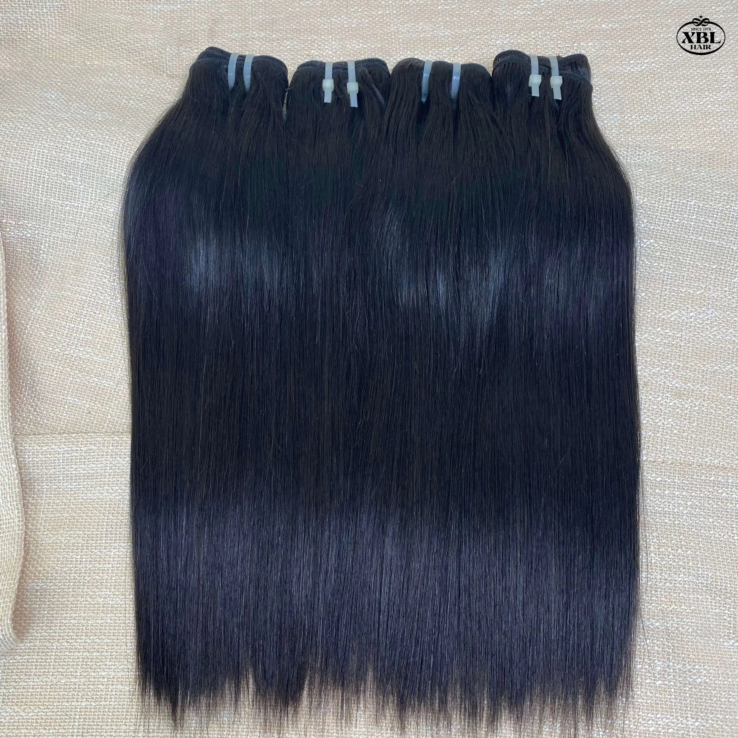 Brazilian Bone Straight Human Hair Bundles One Donor for Salon