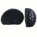 Black Heavy-Duty Non-Slip Bookends 6x6x4.5 Inches (15.2x15.2x11.4 Cm) 2-Piece Pair for Office & Home Desks