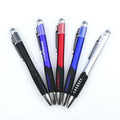OEM Led Light up Gift Soft Touch Screen Pen Custom Laser logo Stylus Promotion Ballpoint Pen