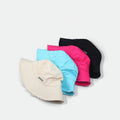 Wholesale Letter Logo Cotton Plain Bucket Hats Unisex Distressed Bucket Hats with Chin Strap