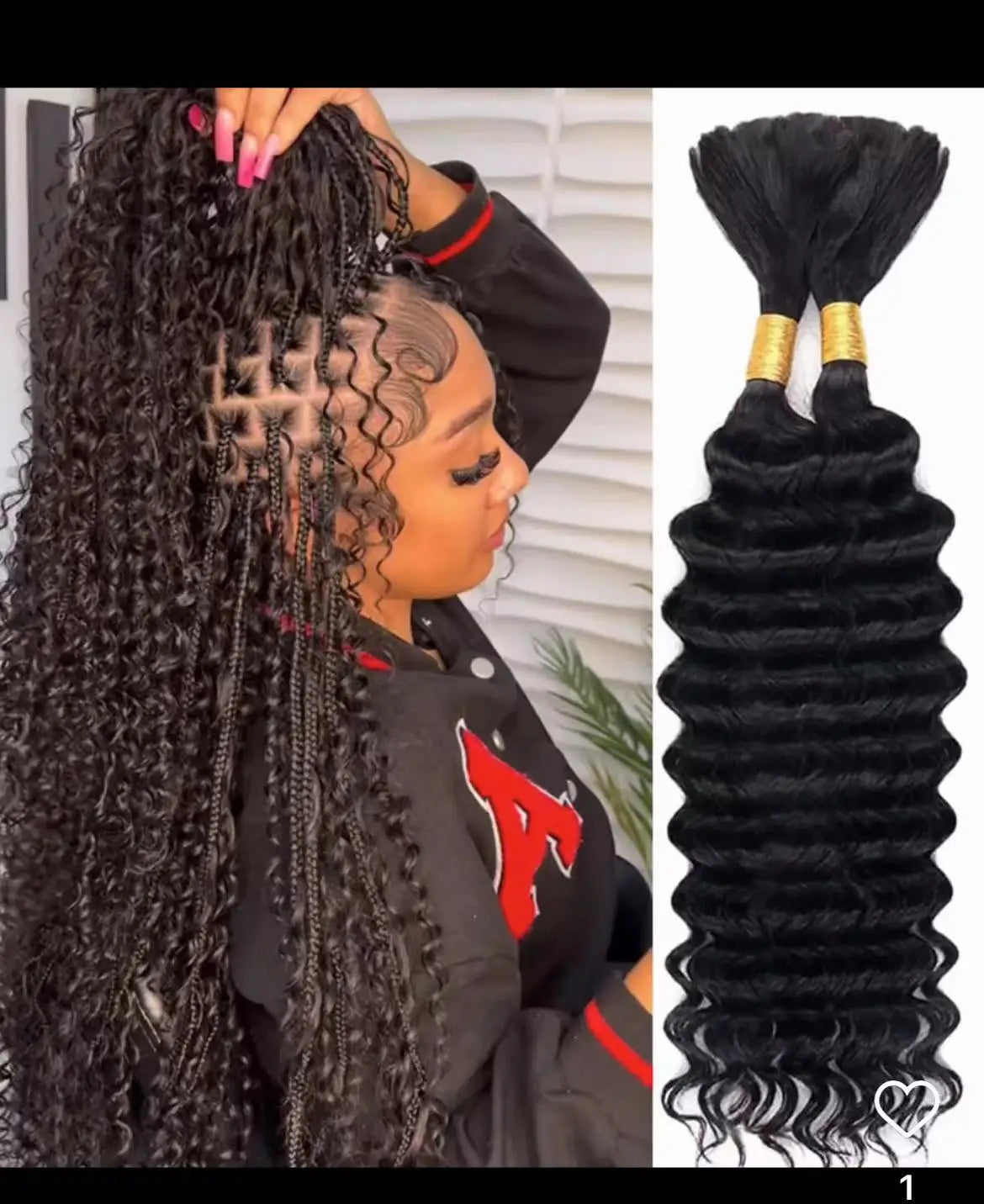 Bulk Virgin Remy Human Hair Bundles for Braids Weft Kinky Curl Burmese Curly Loose Deep Wave 100g 10-30 Inches