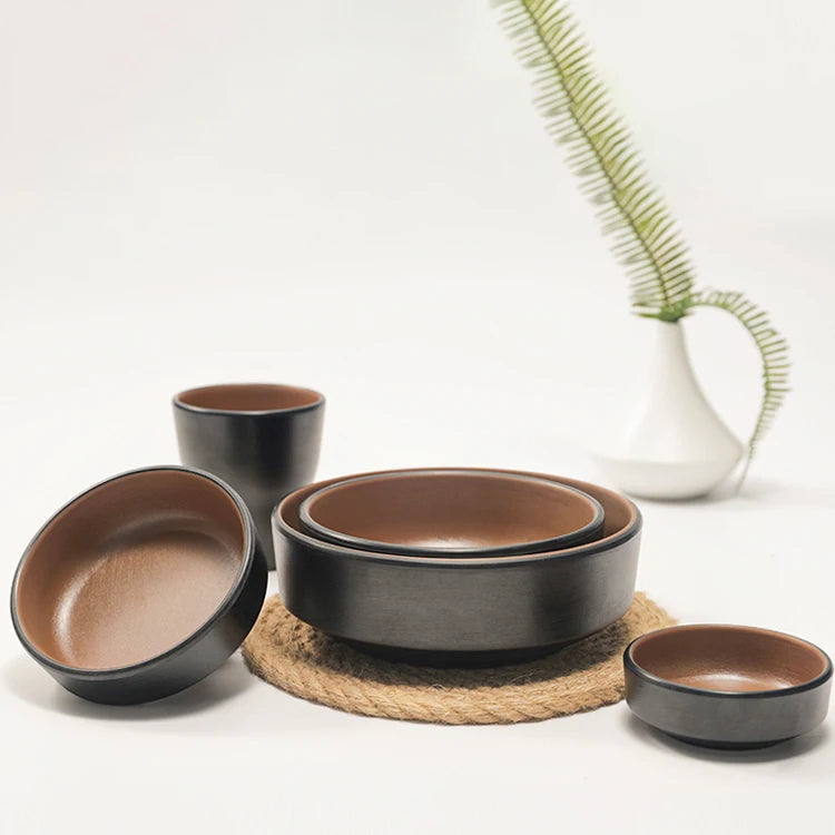 Wholesale Unbreakable Melamine Plastic Bowls Small Mini Taste Dish Bowl for Snacks