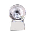 Free Sample World Globe Glass Sphere Creative Gift Pouch for Meditation Earth Crystal Healing Other Crystal Crafts Display