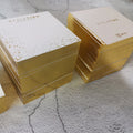 Custom Hot Stamping Logo Tags Jewelry Offset Printing Hang Labels Gifts Cardboard Kraft Paper Custom Size
