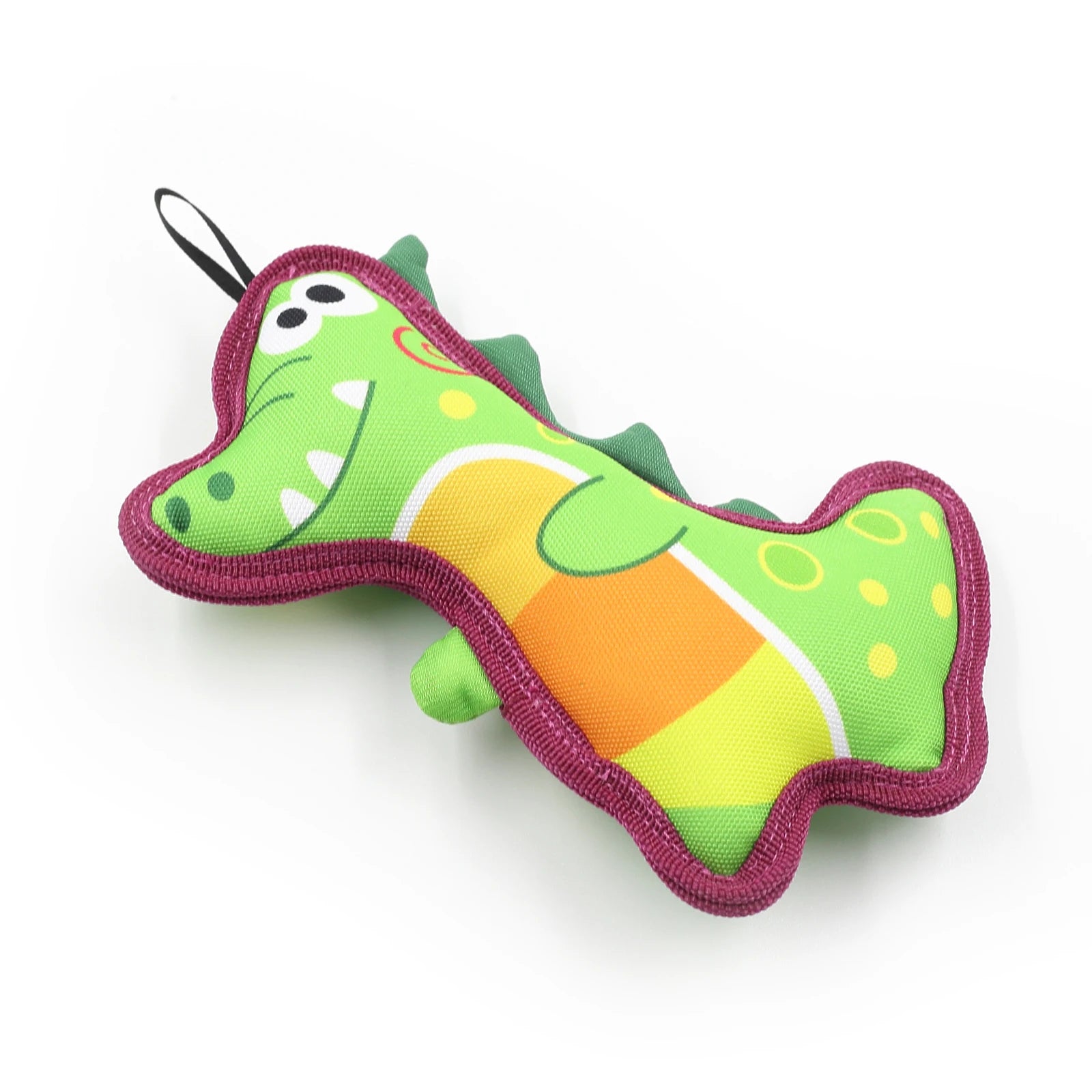 Pet Toys Tough Oxford Printed alligator Stuffed Squeaky Dog Chew Toys for Aggressive Chewers