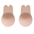 Comfortable Reusable Silicone Bunny Ear Shape Bra Nipple Cover Pasties for Plus Size Women Women's Underwear Accessories