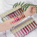 20 Colors Clear Unique Lip Gloss Container Tube Private Label Lip Gloss Glitter