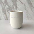 Hot Selling Ceramic Candle Vessel 12oz Nordic Ceramic Candle Holder Frosted Candle Jar for Home Wedding
