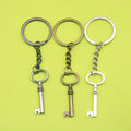 Metal Keychain Wholesale Unlock Key Chain Unlock Shape Alloy Keychain