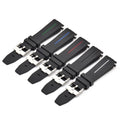 Win-Win 20mm Curved End Silicone Rubber Watch Band for Men Women Watch Strap Bracelet Wristband