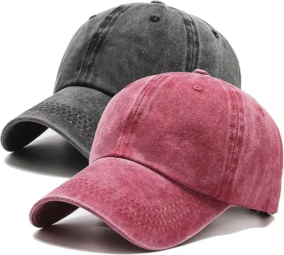 Baseball Golf Cap Adjustable Original Classic Low-key Cotton Cap Unisex Non-structured Caps
