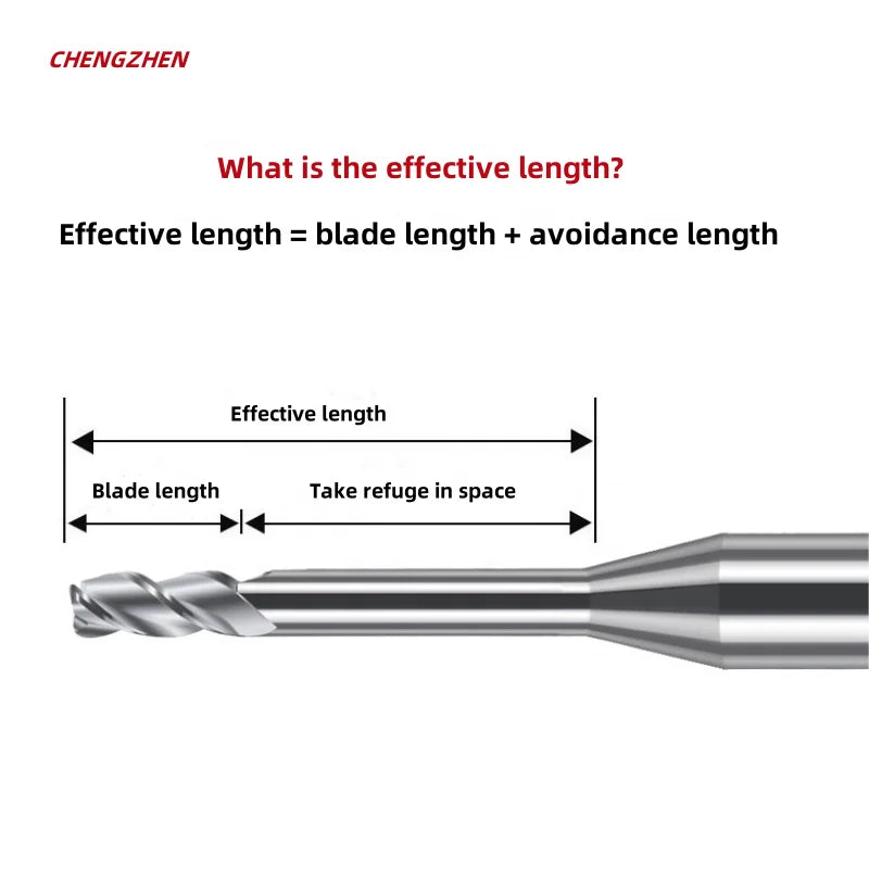 HRC55 Solid Carbide Long Neck End Mill - 2/4-Flute CNC Cutter for Deep Groove Milling - Industrial RoHS Grade OEM