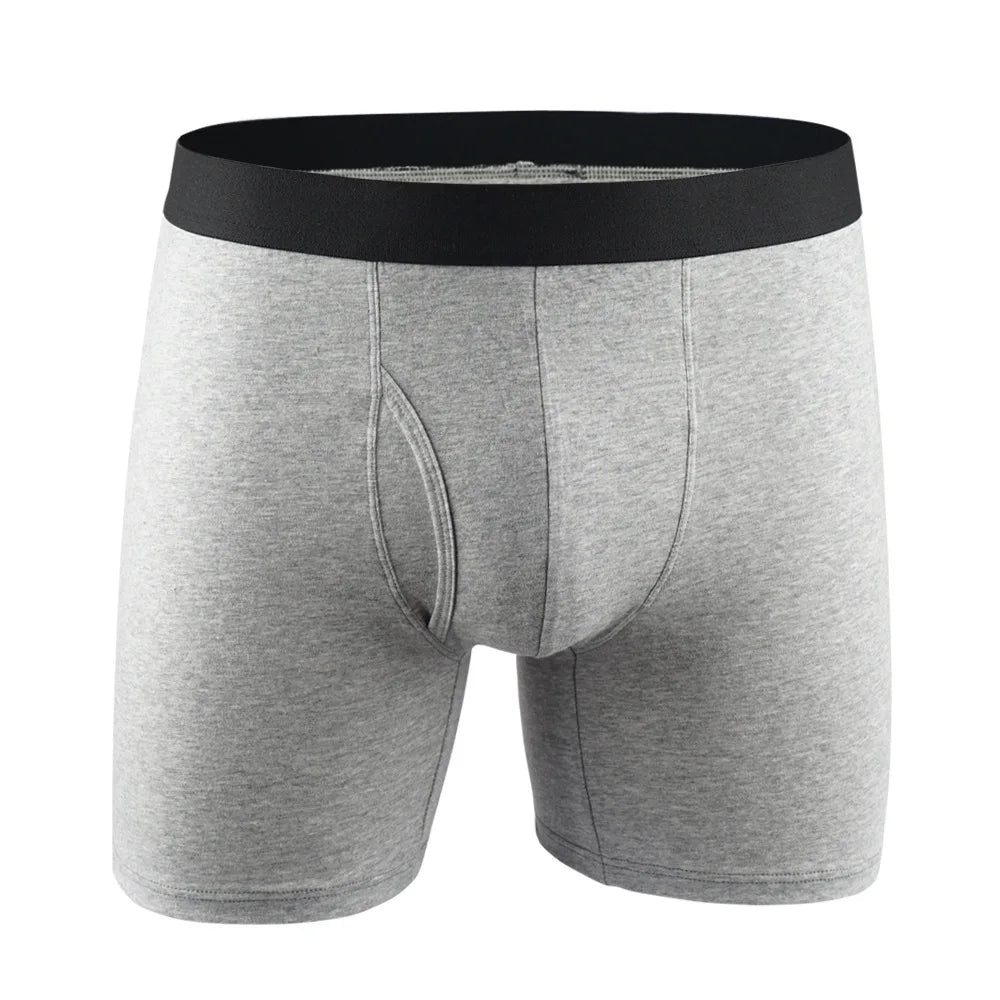 Wholesale Custom Logo Cotton Spandex Underwear Briefs Breathable Solid Sustainable Cotton Men's Briefs & Boxers