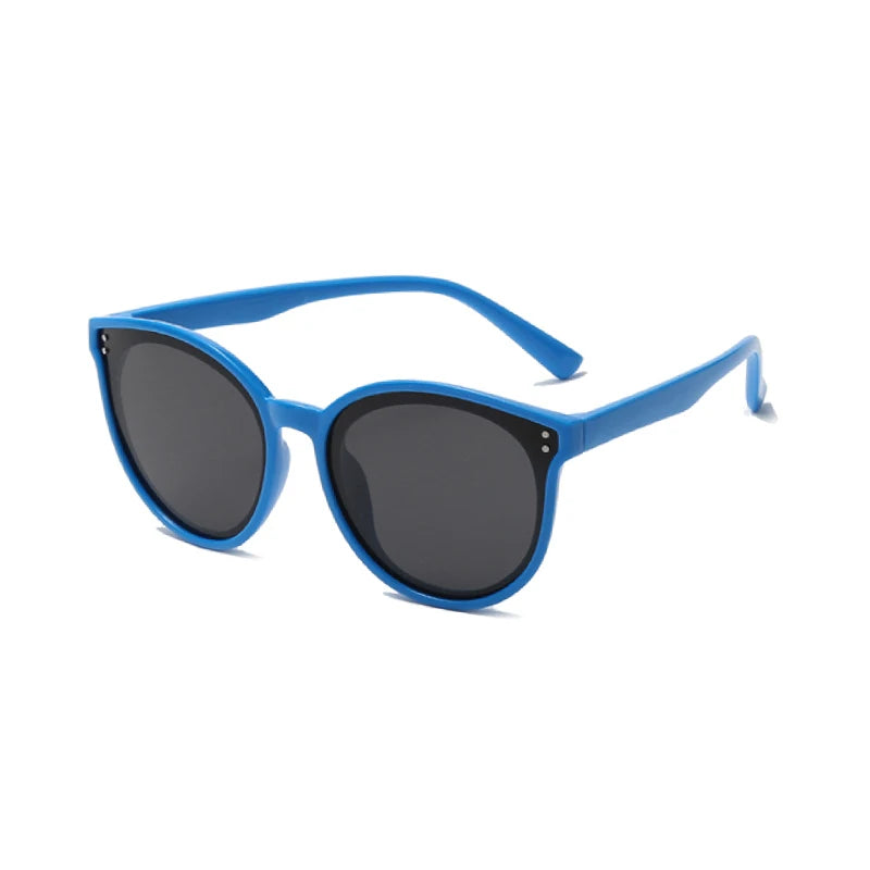 Ready Goods New Design Cute Round Kids Sunglasses Custom Logo Kids Fashion Sunglasses for Children