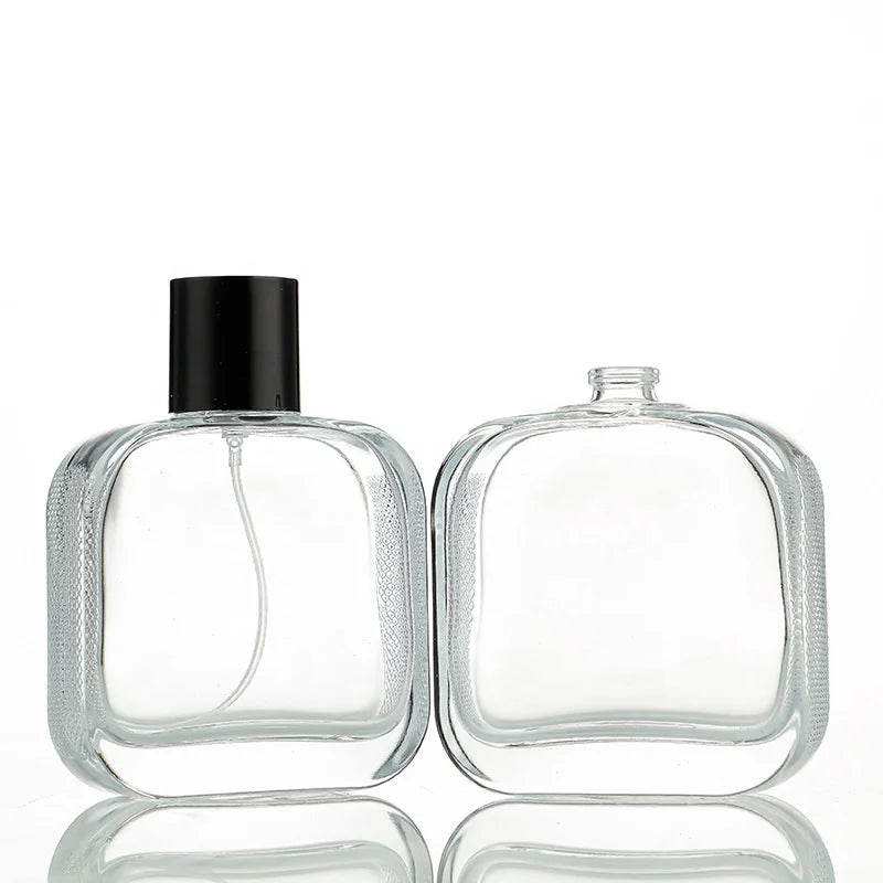 Transparent Luxury High-quality Empty Perfume Bottle 30ml 50ml 100ml Spray Bottle Perfume Glass Perfume Bottle