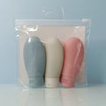 JIETING Toiletry Travel Bottles Kit Set Portable Cosmetic Bottles Travel Set of Leak-proof Travel Bottles