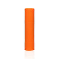Double Wall PP+PETG Cylintrical Airless Bottle Inner Refillable Orange Vacuum Lotion Pump Bottle 80ml 50ml