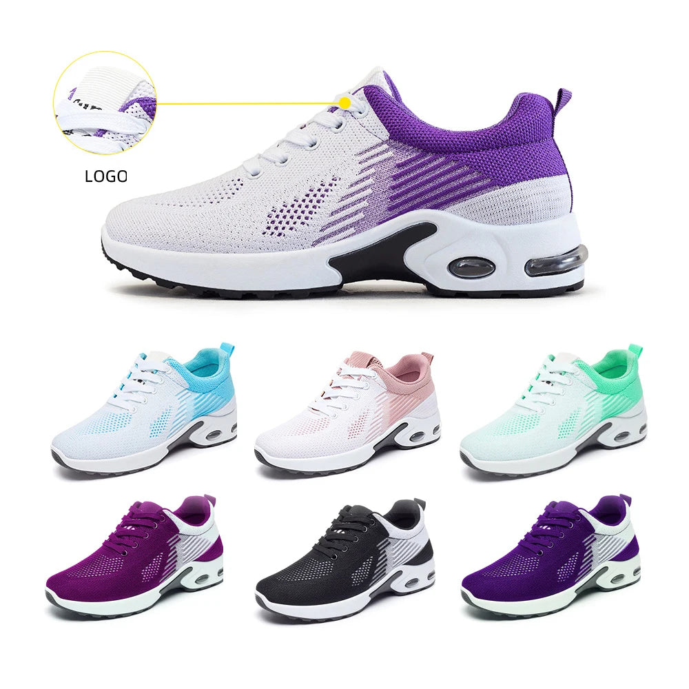 Wholesale Hot Sale Multifunctional Mesh Sneakers Wholesale Customizable Women's Lightweight Casual Shoes