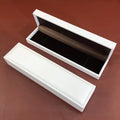 Manufacture Luxury White Boxes for Jewelry Ring Necklace Custom Leather Packing Jewelry Set Box with Logo for Wedding