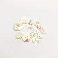Hot Sale Plain Style 2 Hole 4 Hole Round Natural Real Trocas Shell Button for Polo Shirt Skirt Bag