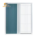 Retractable Sliding Blind Screen Manual Double Opening Dual Combination Blinds Nonwoven Pleated Shades Cellular Window Blinds