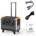 3000W 2000W 1000W 1200W AC DC Portable Power Station LiFePO4 Solar Generator Backup Battery for Home Outdoor Emergency Use